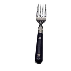 Washington Forge MARDI GRAS Colbalt Blue Stainless Flatware‎ Single Salad Fork